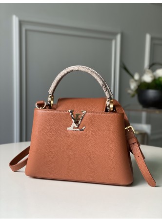 Louis Vuitton Replica Monogram Capucines MINI N99387 Brown Bag